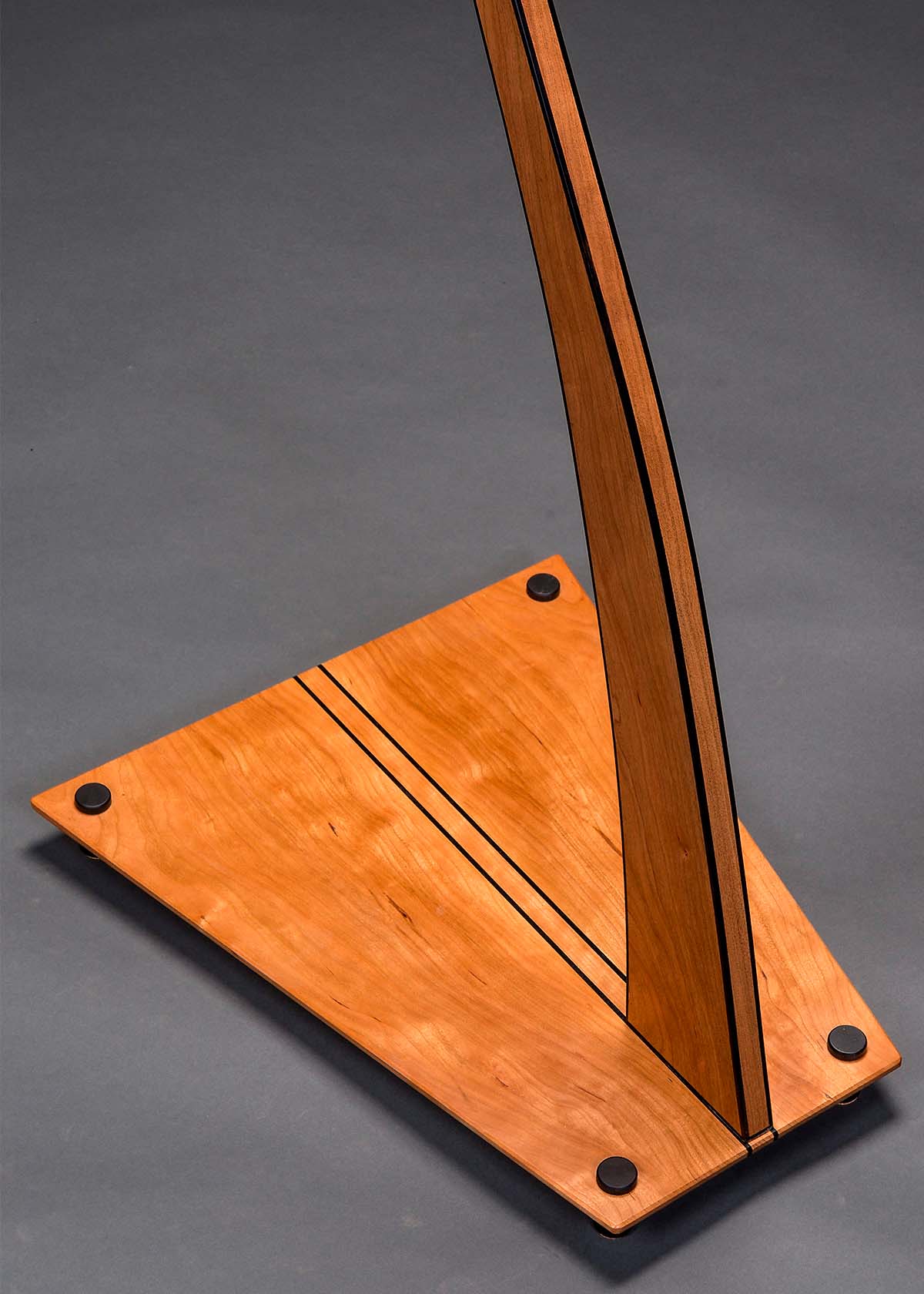 SM Guitar Stand in Cherry, Double Inlay