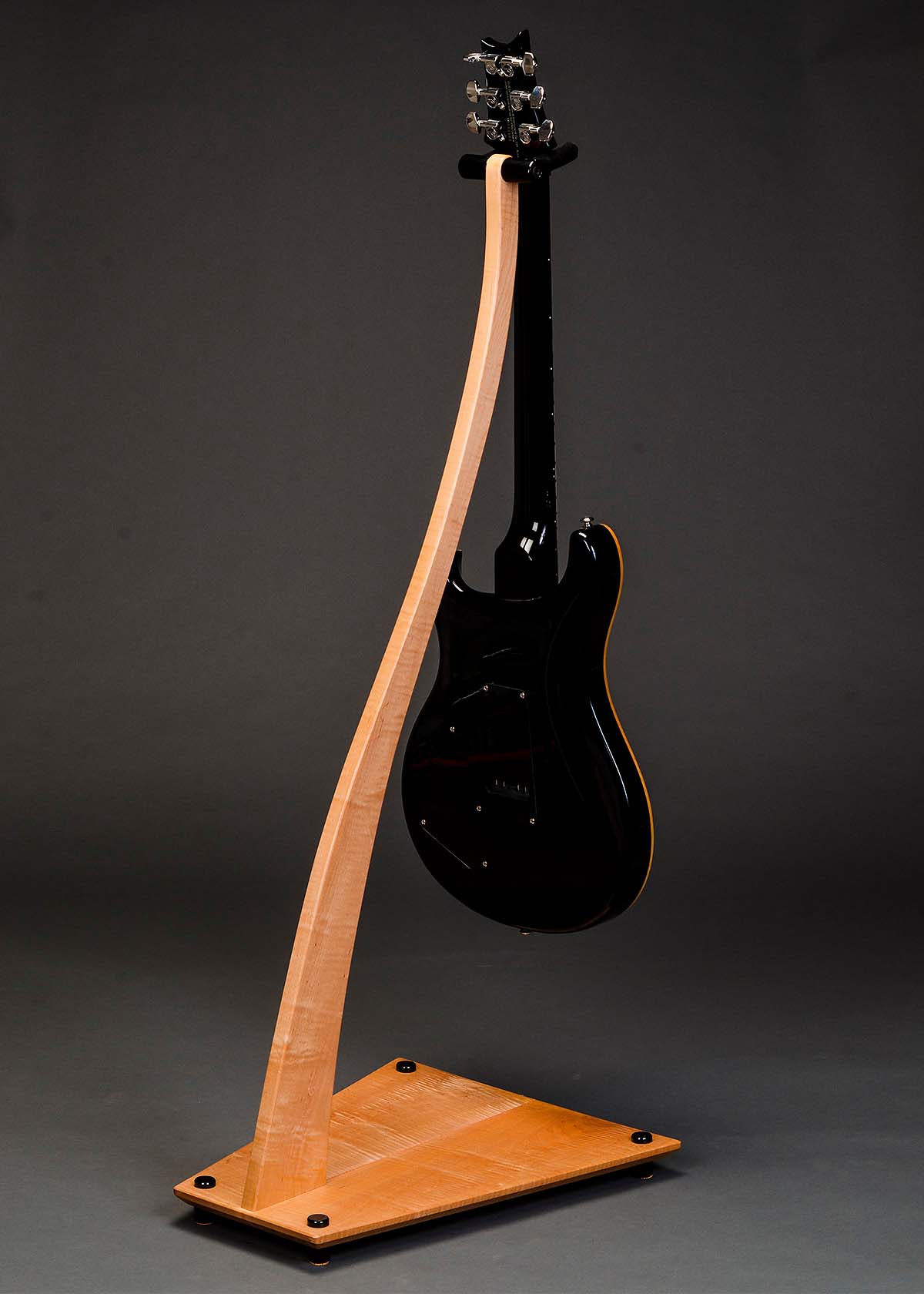 SM Guitar Stand in Curly Maple