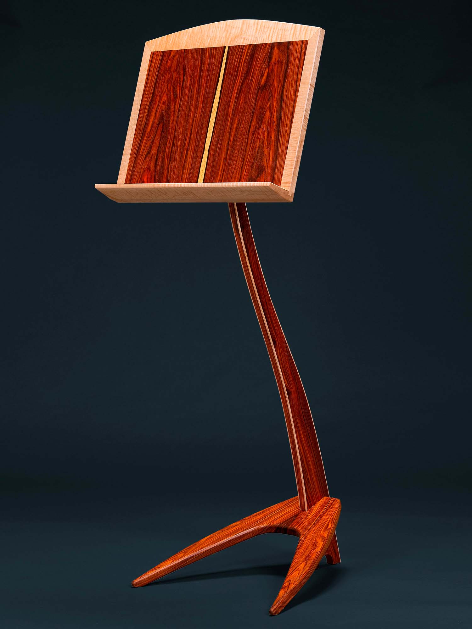 WM Music Stand in Cocobolo